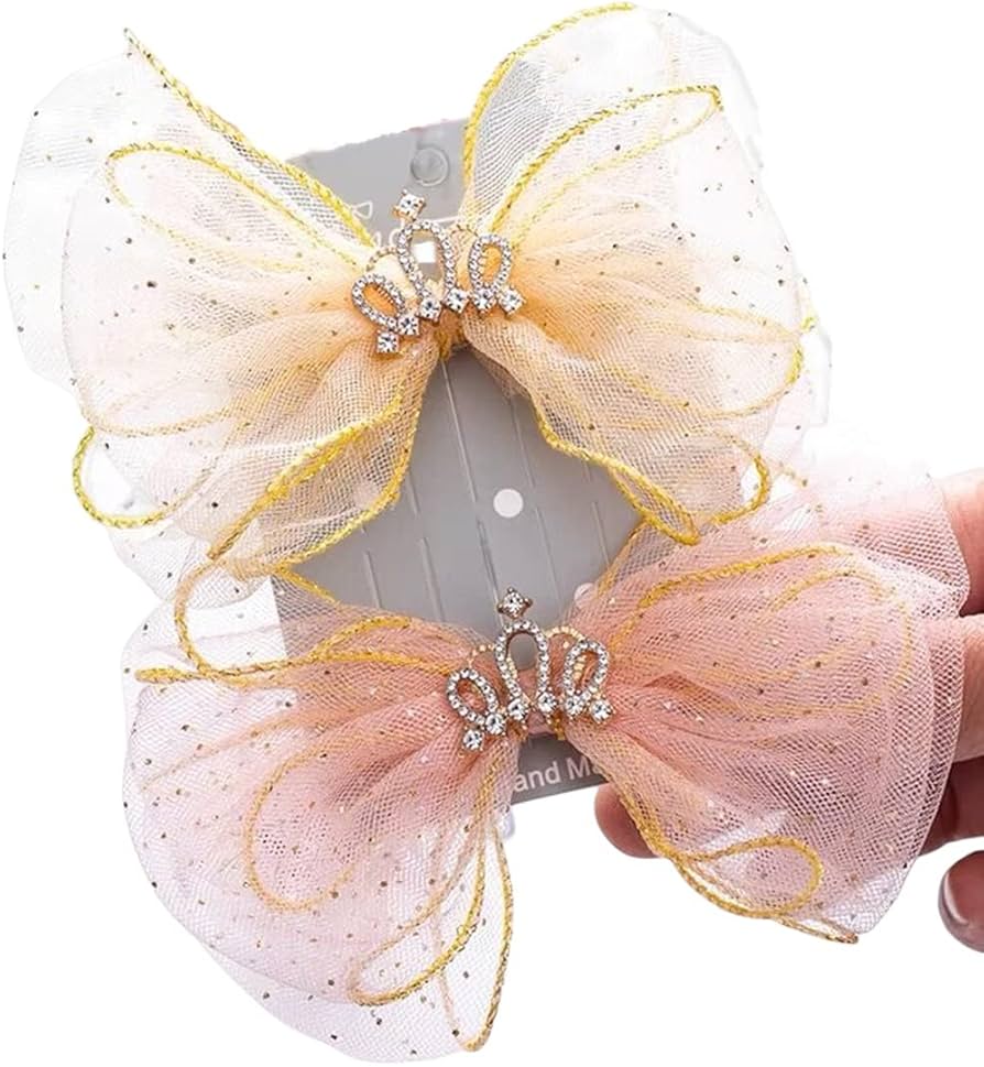 再出品【ひまわり付きレースリボン】ベビーヘアクリップ　キッズヘアクリップ compass1717545180.jpg